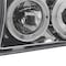 Spec-D Tuning 92-96 Ford F150 Projector Headlights Chrome Housing 2LHP-F15092-TM - alternate 3